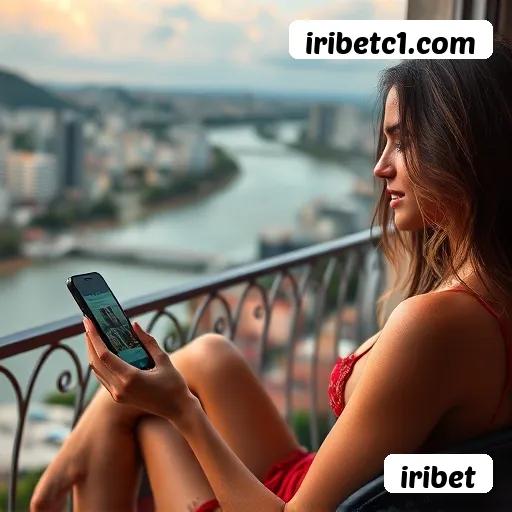 Aplicativo móvel iribet para iOS e Android